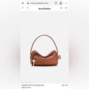 Acne Studios CAMERO PARTY SHOULDER BAG